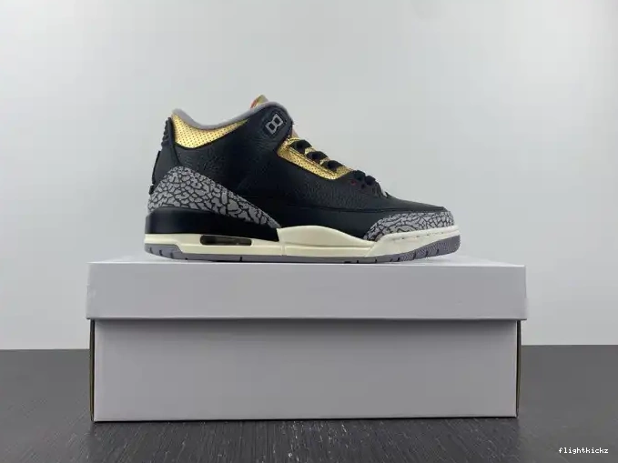WMNS Gold Air Black Jordan CK9246-067 3 0701